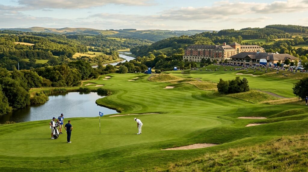 Celtic Manor Twenty Ten course