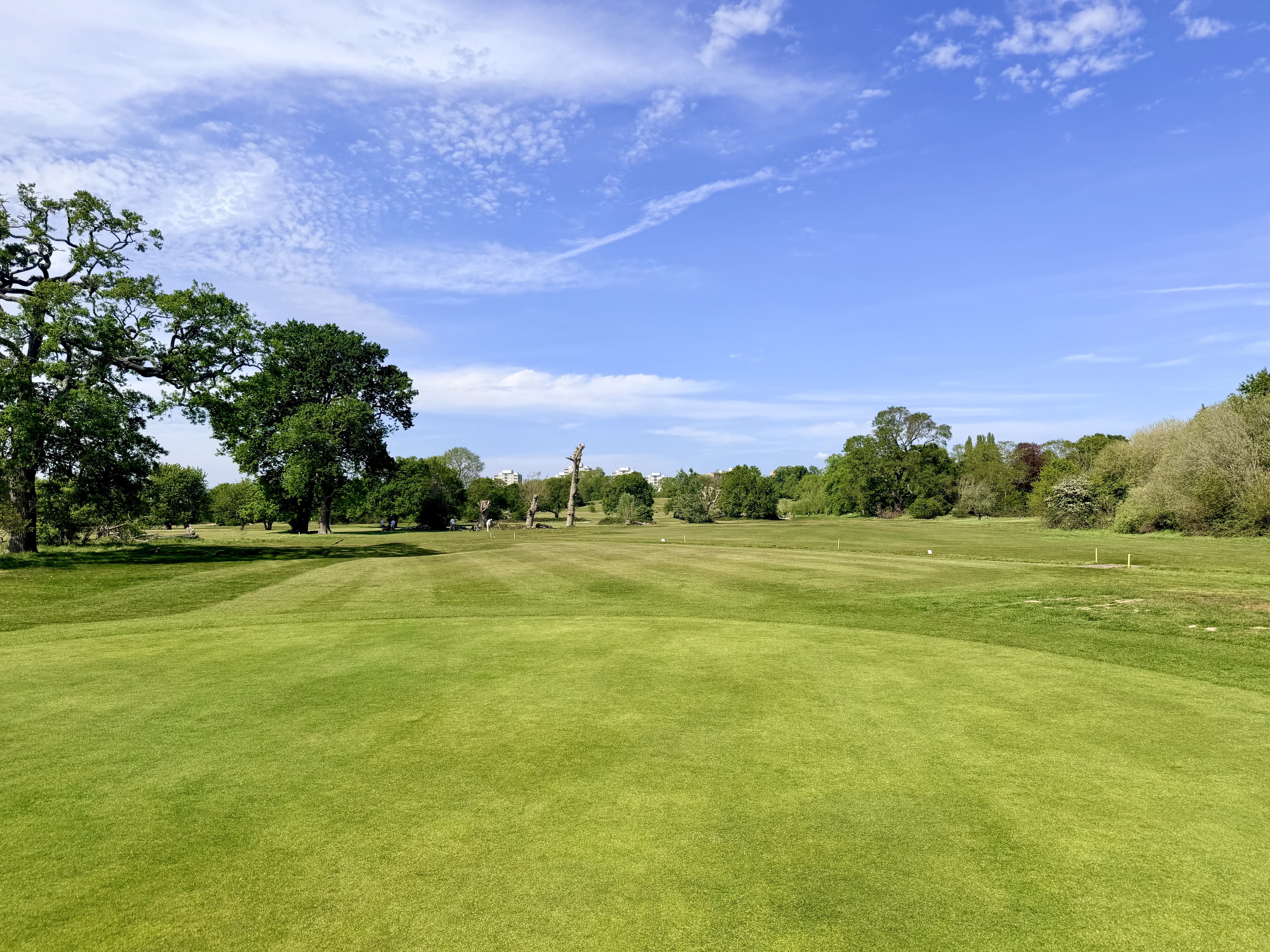 Hole 9 Green at Richmond Park